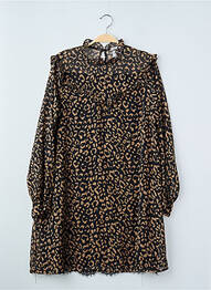 Robe courte marron EMMA ELLA femme