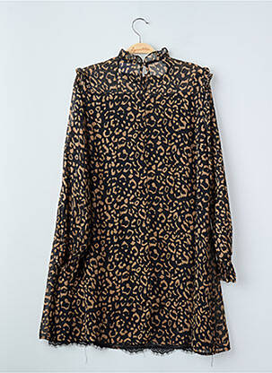 Robe courte marron EMMA ELLA femme