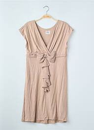 Robe courte beige TWINSET femme