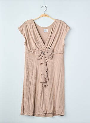Robe courte beige TWINSET femme
