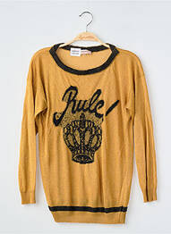 Pull jaune TWINSET femme