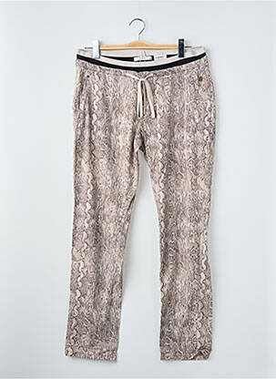Pantalon droit beige SUMMUM femme