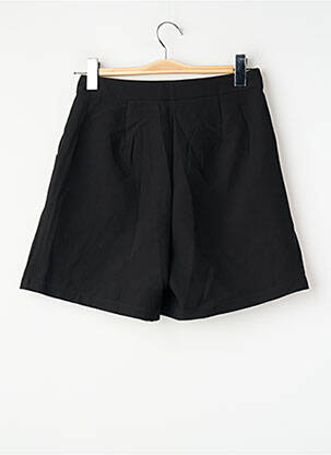 Short coupe droite taille haute noir VILA femme