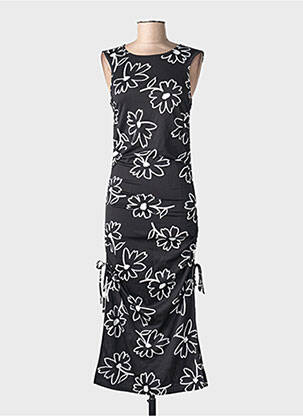 Robe courte noir JACQUELINE DE YONG femme