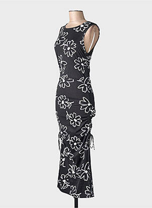 Robe courte noir JACQUELINE DE YONG femme