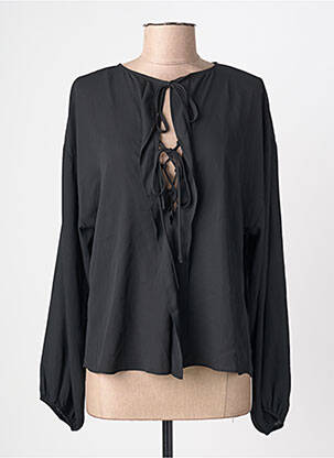 Chemisier noir MANGO femme