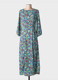 Robe longue vert ONLY femme