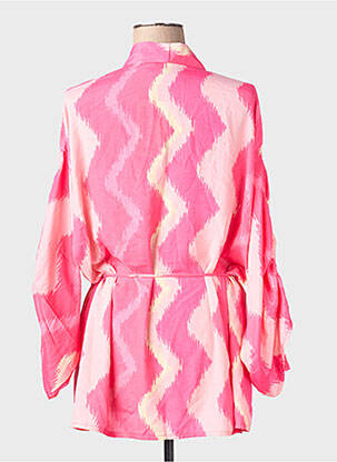 Veste kimono rose GOLD & SILVER femme