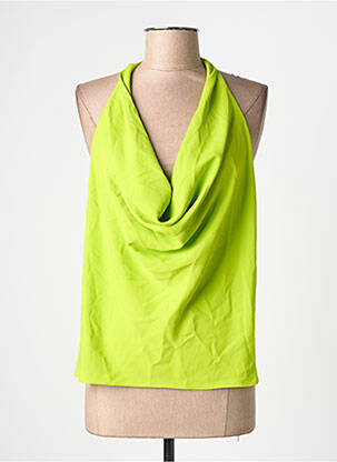 Top vert MANGO femme