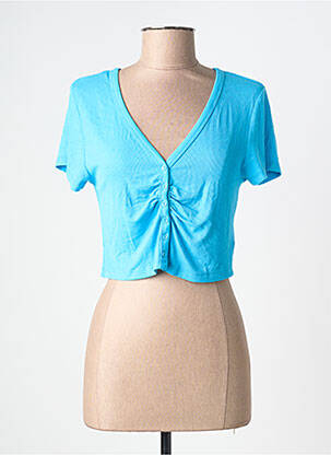 T-shirt manches courtes manches courtes bleu ONLY femme