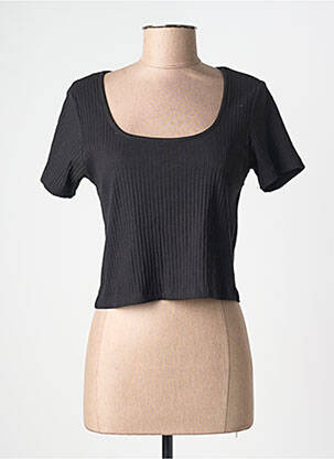 T-shirt noir HAILYS femme