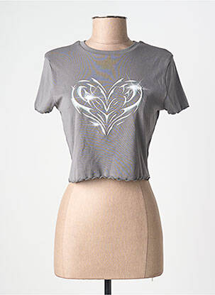 T-shirt gris TALLY WEIJL femme