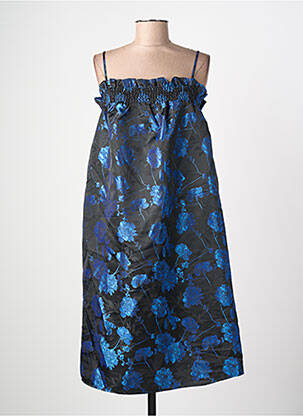 Robe courte bleu VILA ROUGE femme