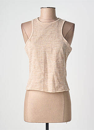 Débardeur beige VILA femme