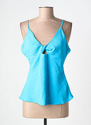 Top bleu ONLY femme