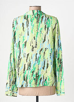 Chemisier coupe droite vert VERO MODA femme