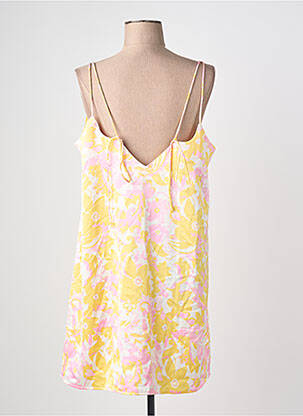Robe courte sans manche sans manche jaune VERO MODA femme