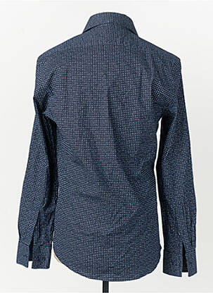 Chemise manches longues bleu BRUCE & BUTLER  homme