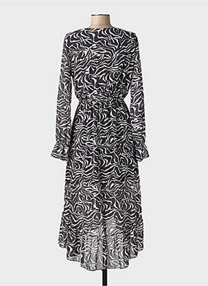 Robe longue noir HAILYS femme