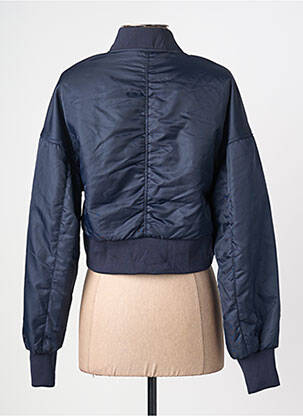 Doudoune manches longues bleu ONLY femme