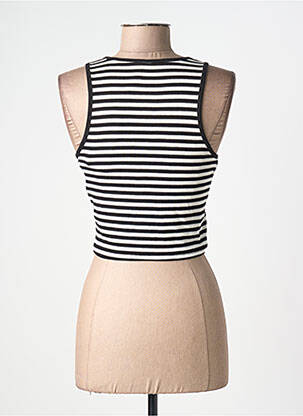 Débardeur col rond noir ONLY femme