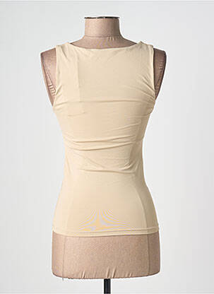Débardeur coupe droite sans manche beige ONLY femme