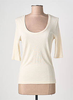 T-shirt beige ASTRID BLACK LABEL femme