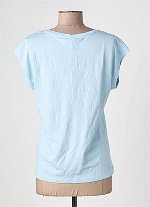 T-shirt coupe droite bleu ONLY femme