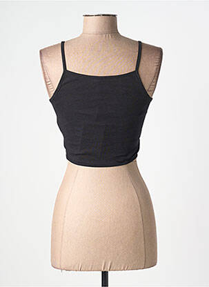 Débardeur coupe droite sans manche noir ONLY femme