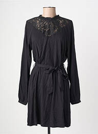 Robe courte manches longues manches longues noir VILA femme