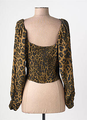 Top marron MANGO femme
