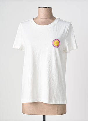 T-shirt manches courtes manches courtes blanc VERO MODA femme