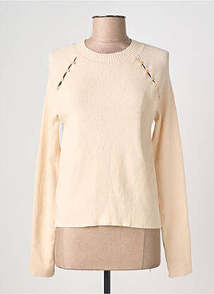 Pull beige MANGO femme