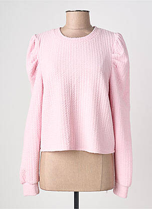 Pull coupe droite rose VERO MODA femme