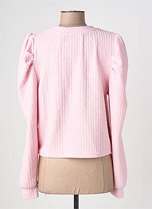 Pull coupe droite rose VERO MODA femme