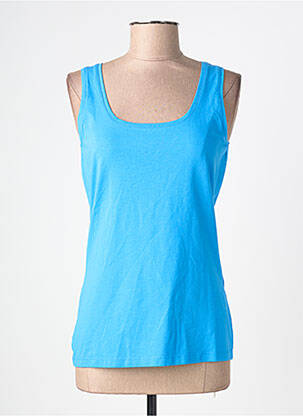 Débardeur bleu OPUS femme