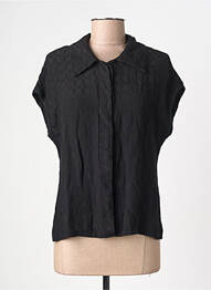 Chemisier noir ASTRID BLACK LABEL femme