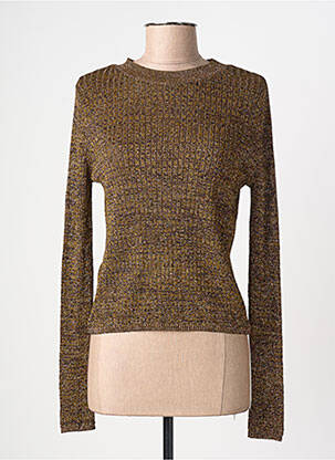 Pull marron MANGO femme