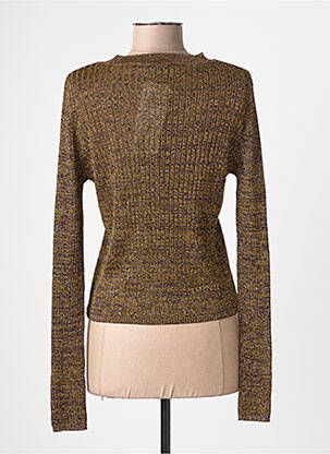 Pull marron MANGO femme