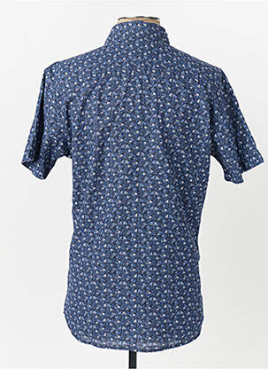 Chemise manches courtes bleu JACK & JONES homme
