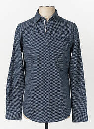 Chemise manches longues bleu JACK & JONES homme