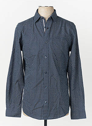 Chemise manches longues bleu JACK & JONES homme