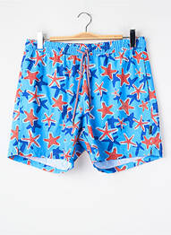 Short de bain bleu BRUCE & BUTLER  homme
