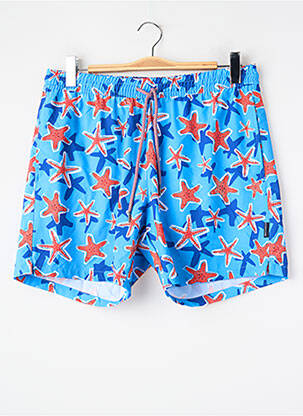 Short de bain bleu BRUCE & BUTLER  homme
