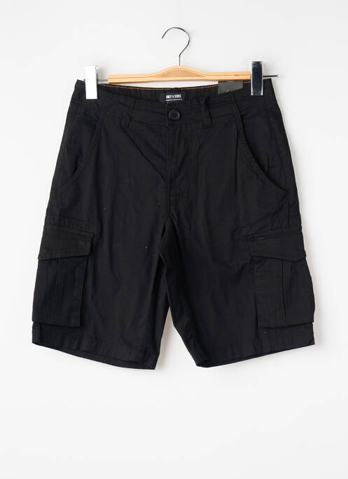 Bermuda noir ONLY&SONS homme