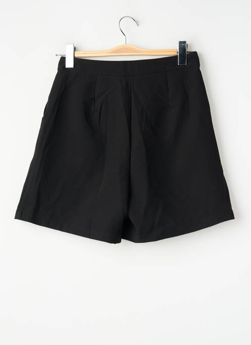 Short coupe droite taille haute noir VILA femme