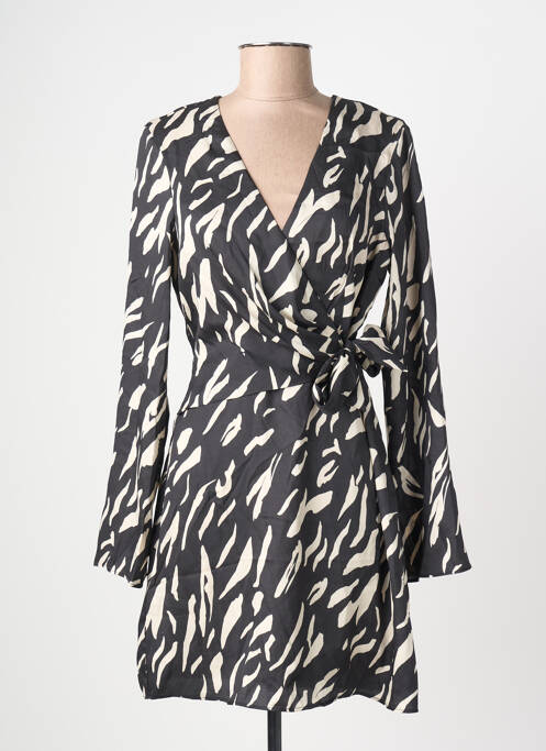 Robe mi-longue noir MANGO femme