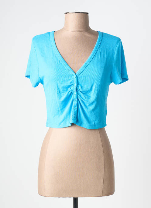 T-shirt manches courtes manches courtes bleu ONLY femme