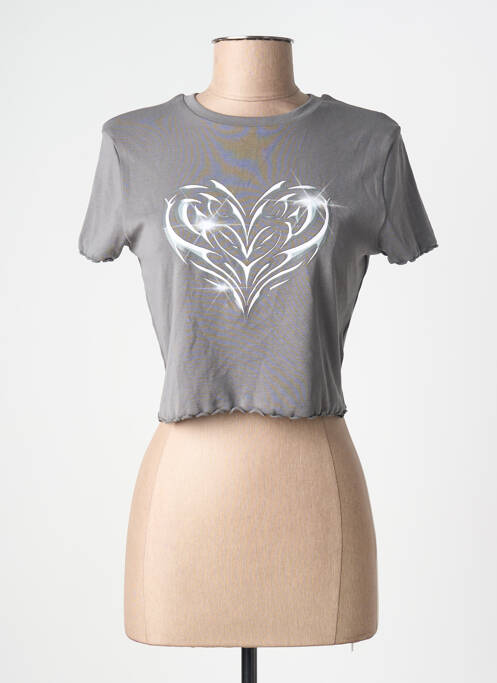 T-shirt gris TALLY WEIJL femme