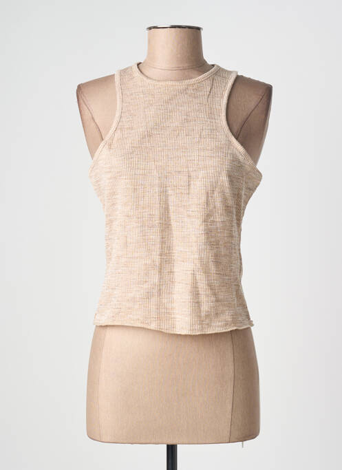 Débardeur beige VILA femme
